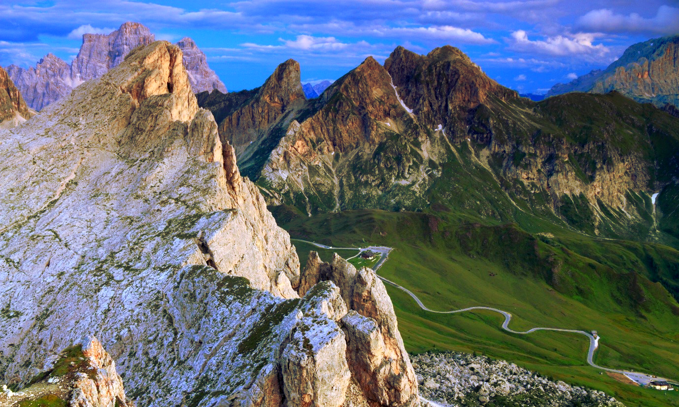 Горы в Италии Доломити
