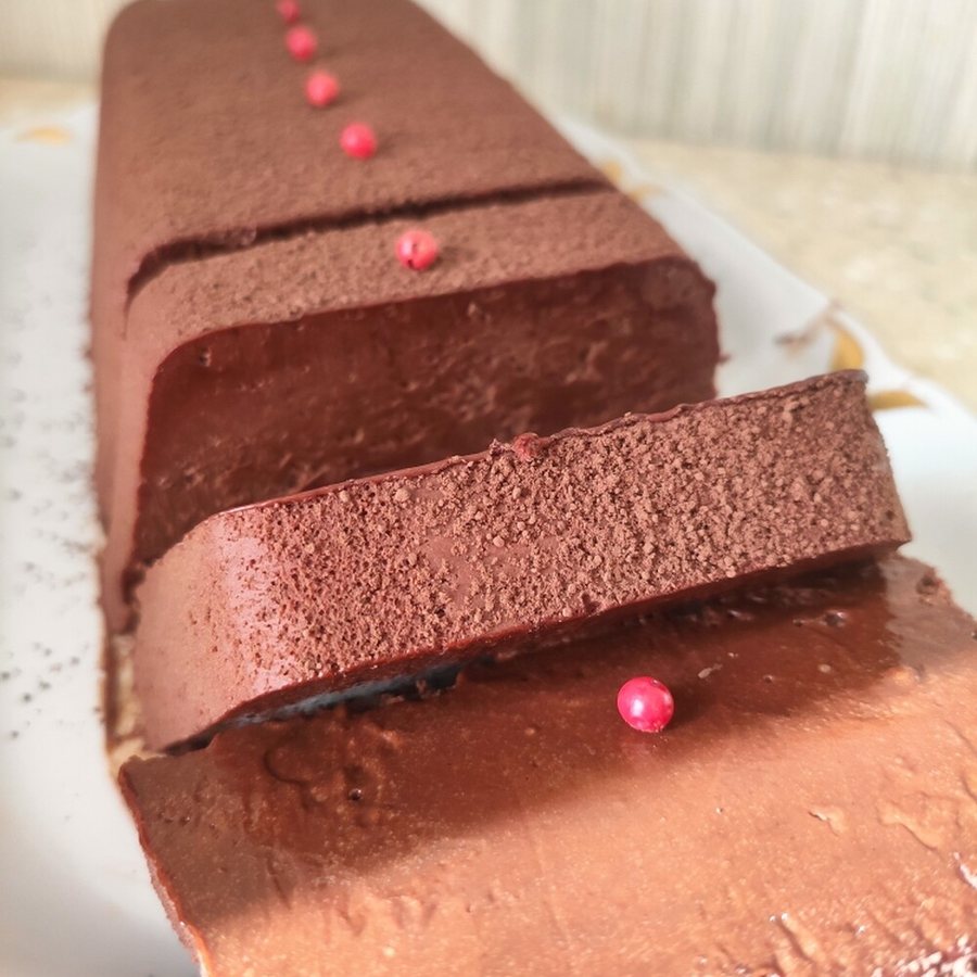 Шоколадный террин ученицы Ларисы Касторновой