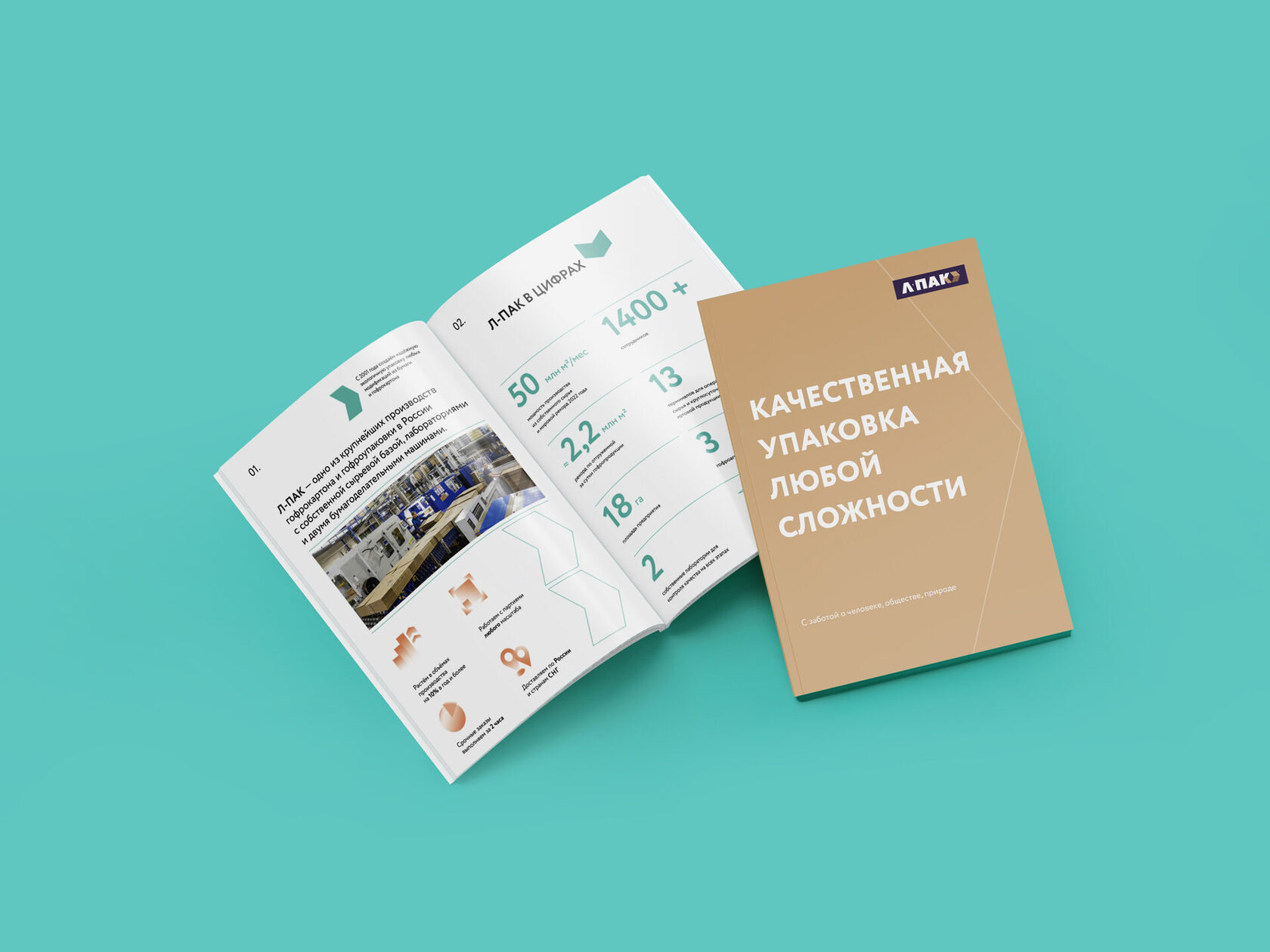 Разработка презентации для производителя гофрокартона