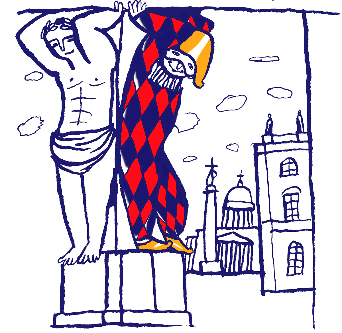 Арлекин -атлант