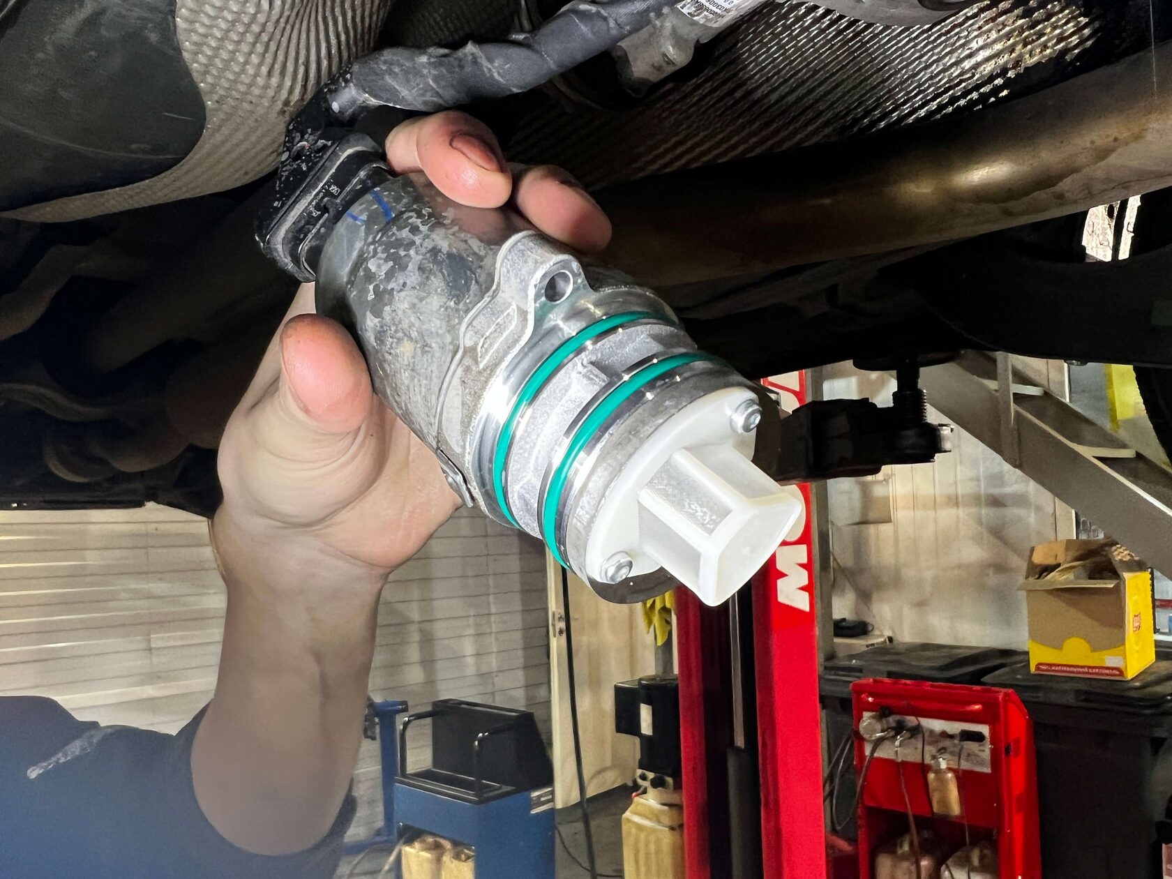 Мойка насоса муфты