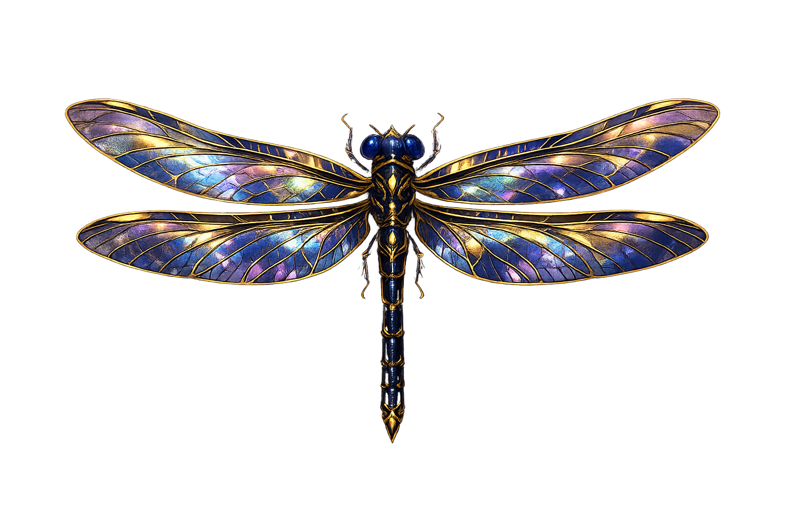 Белая стрекоза