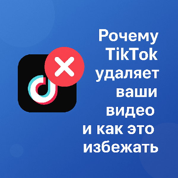 Почему TikTok удаляет видео