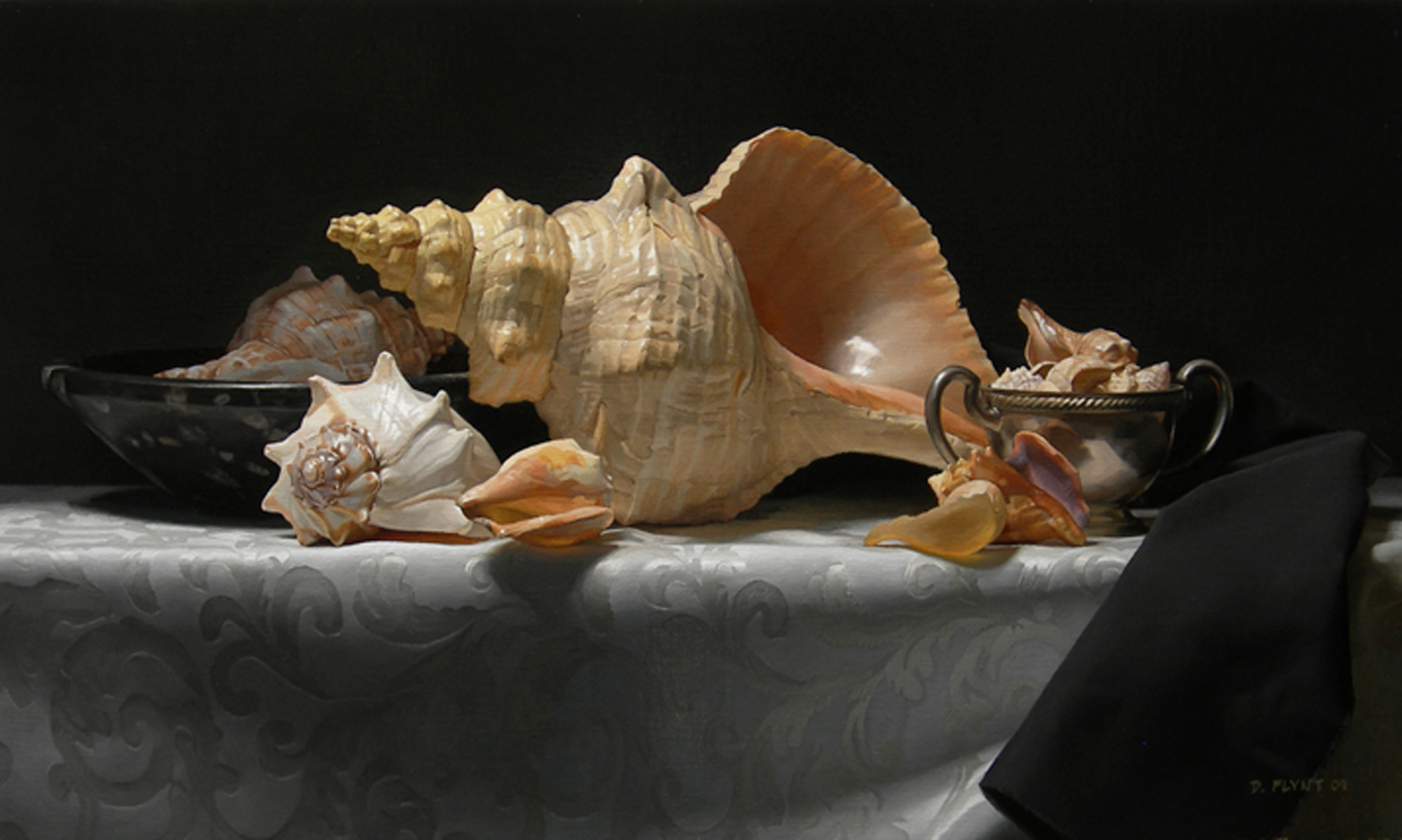 натюрморт с морской раковиной. натюрморт раковины. натюрморт с морской раковиной. натюрморт с морской раковиной. морские раковины в живописи.