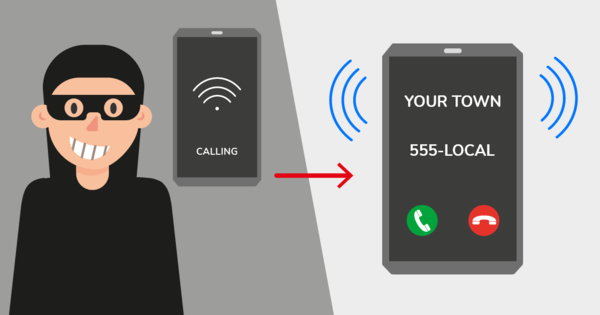 how to stop someone from spoofing my phone number uk