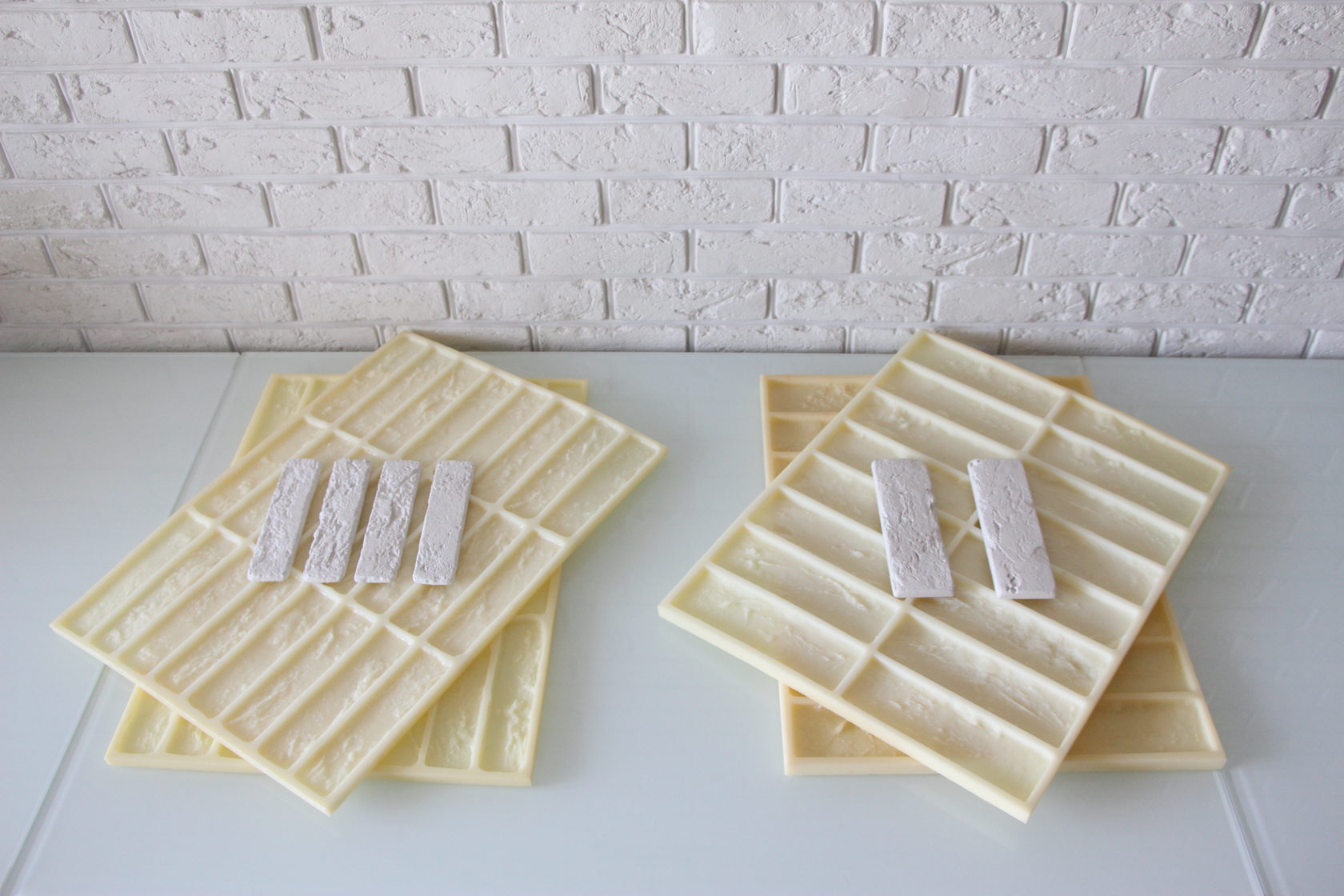 Полиуретановые формы для изготовления декоративного камня и кирпича