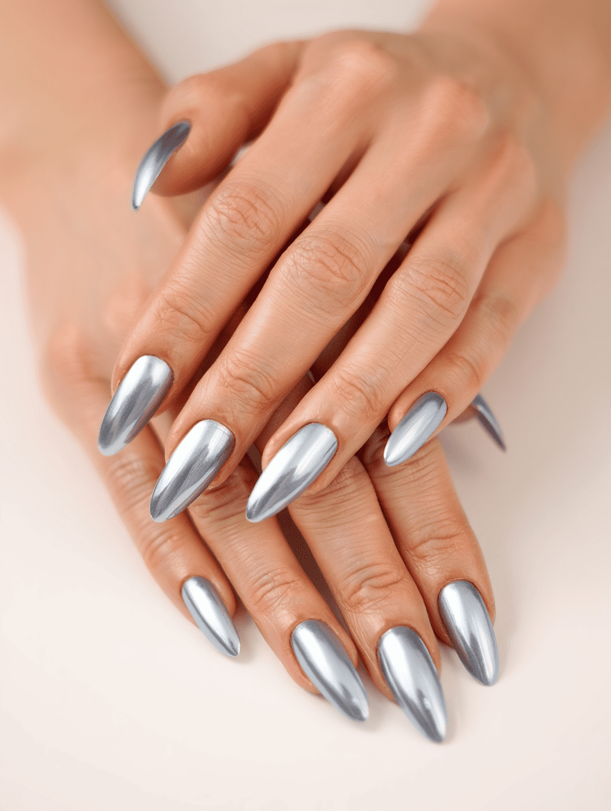 Ногти формы Стилет