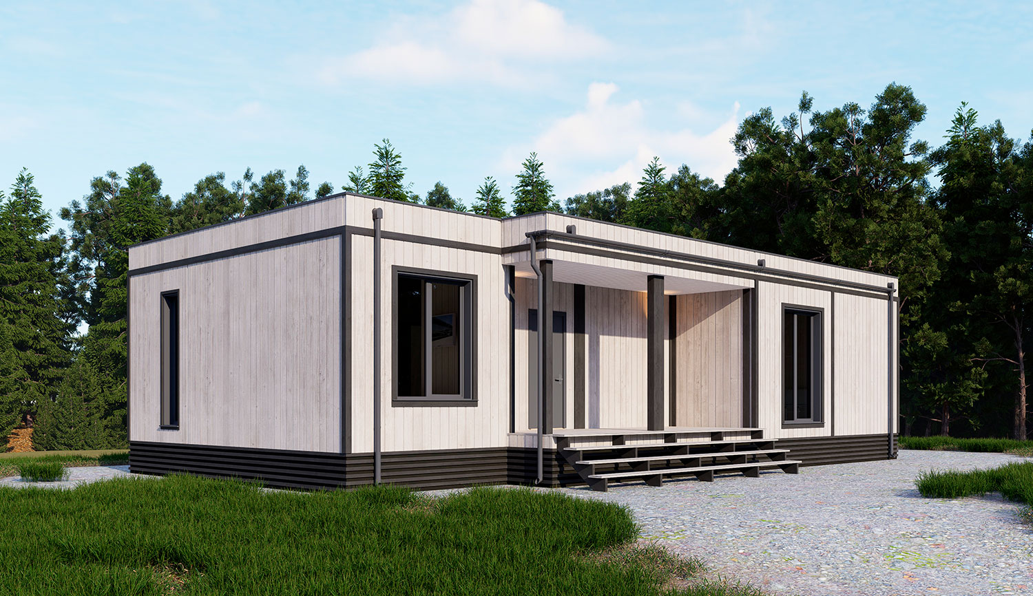 Ейск модульные дома экстерьер