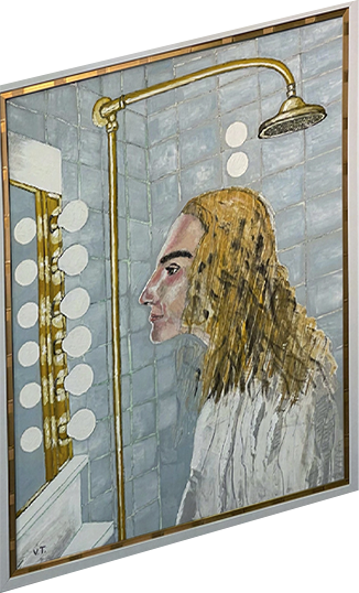 Портрет жены художника Владимира Толкачева - Анастасии