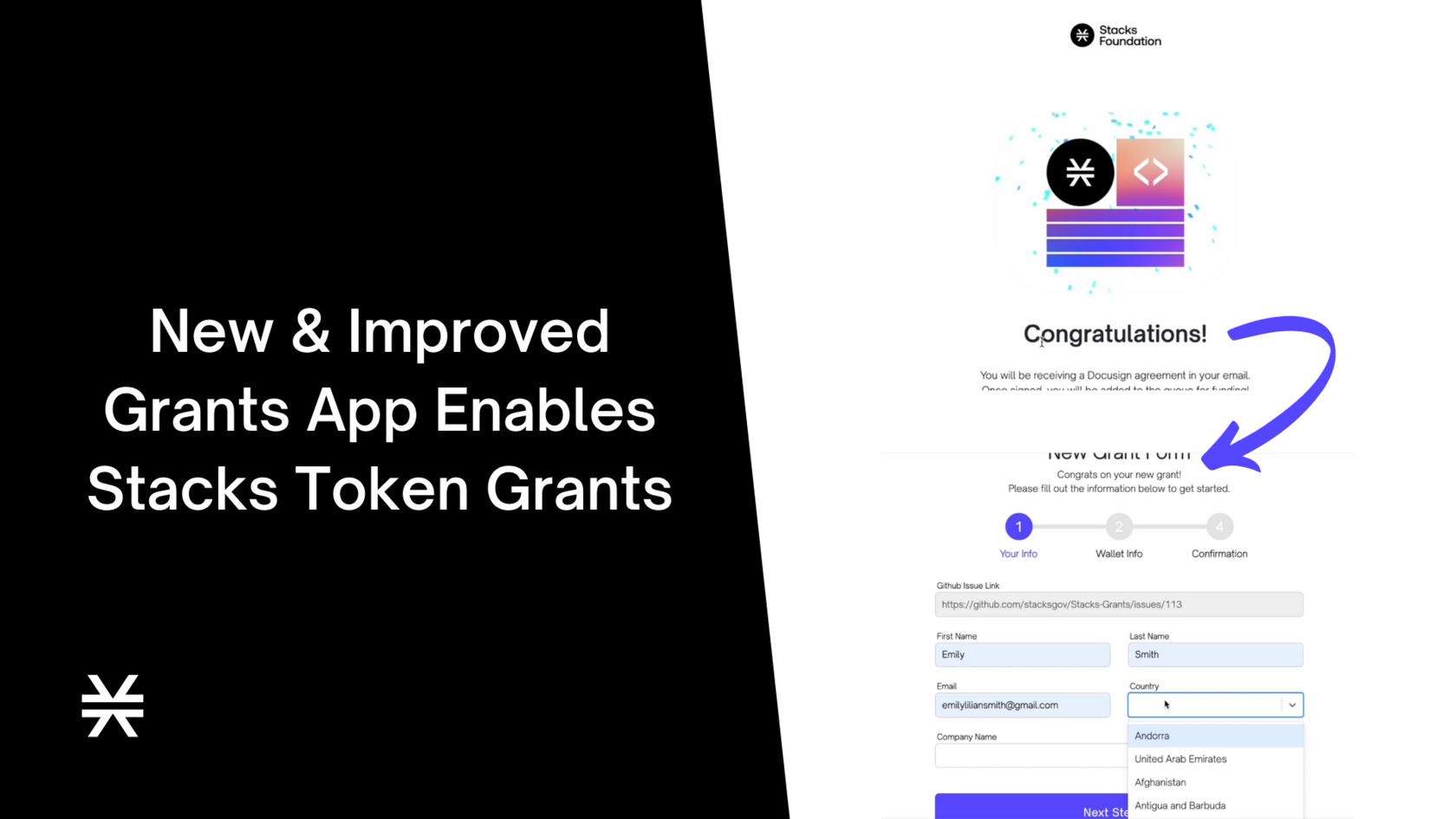 Introducing the new Stacks Grants App