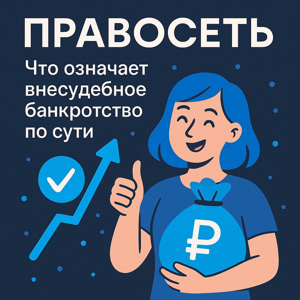 что означает внесудебное банкротство по сути