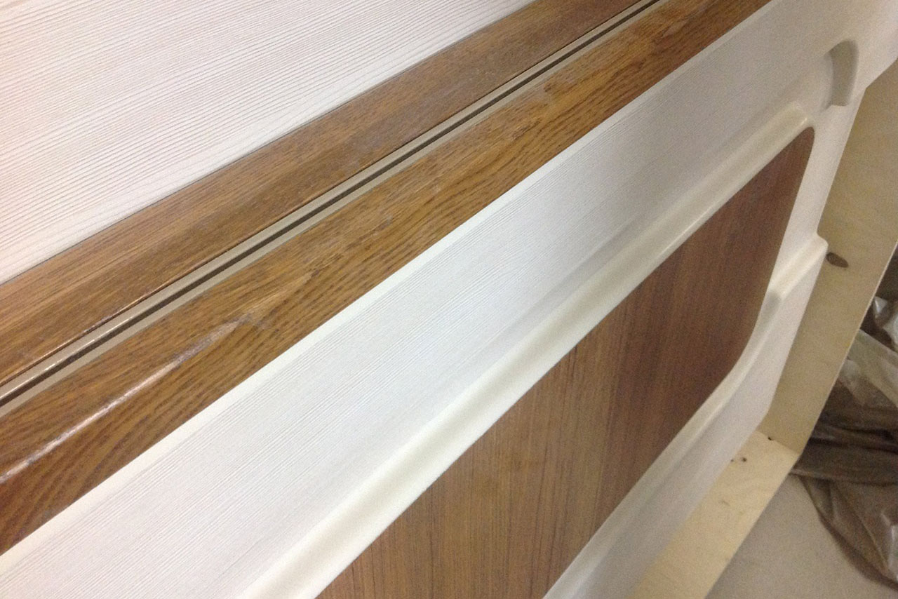 Стеклопластик для вагонов метро