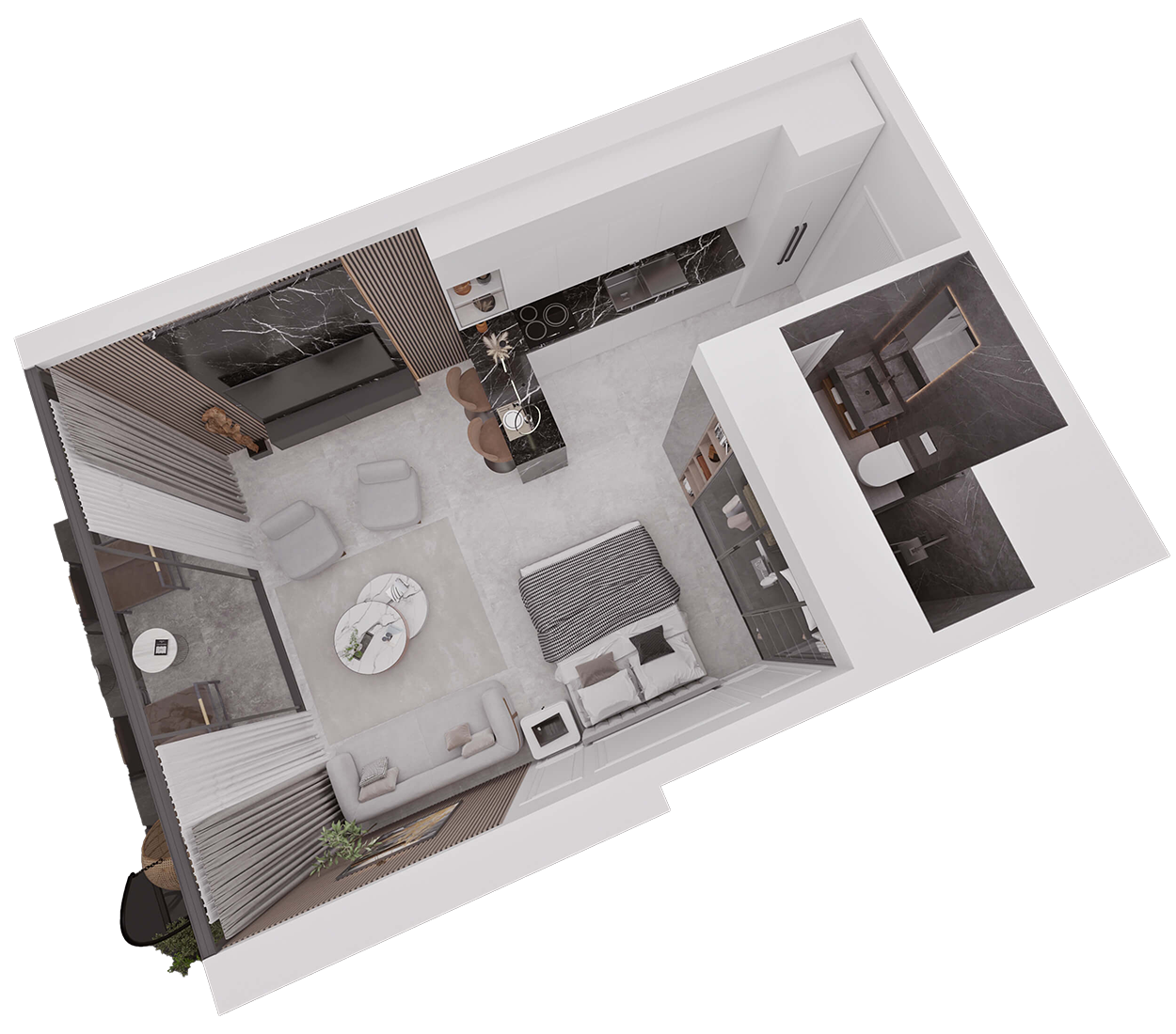 Grand Sapphire BLU studio