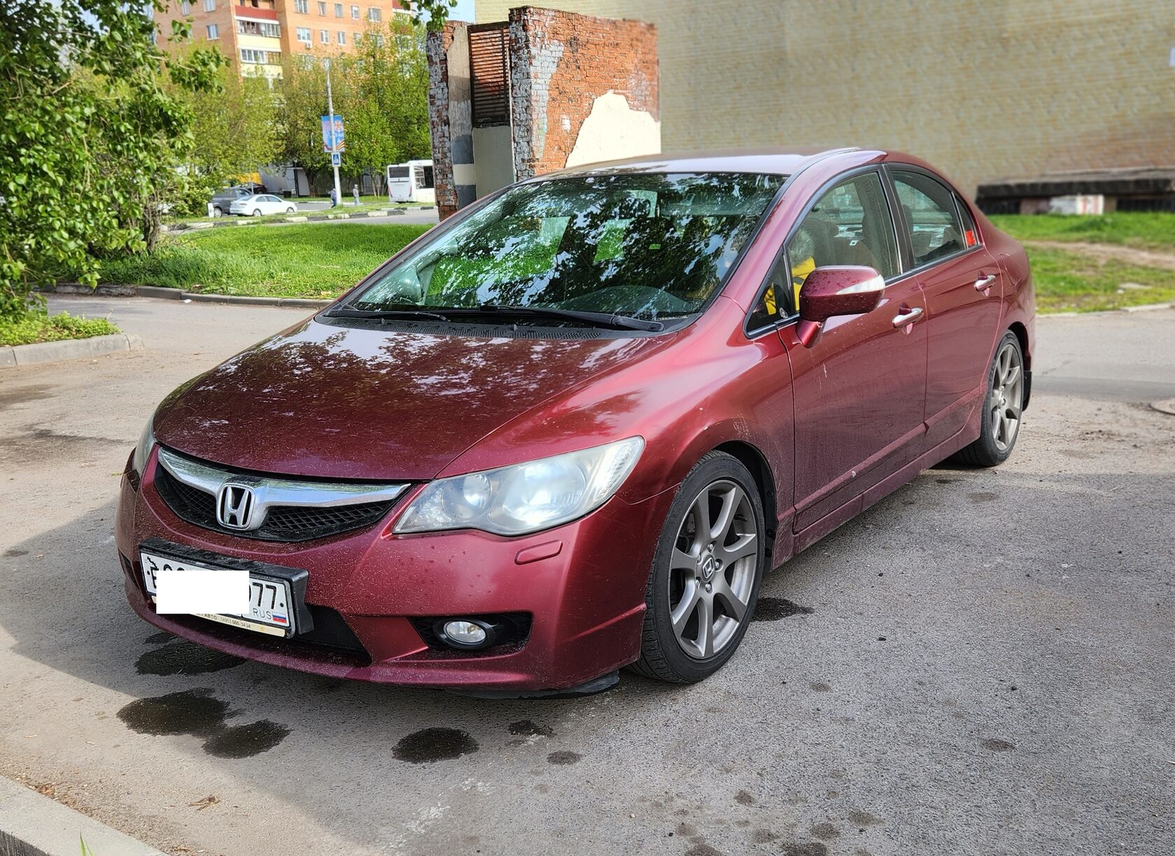 автозвук honda civic 4d 5 d