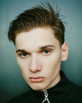 Парень, красивый, модельный тест, портрет