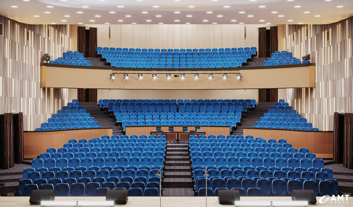 Зрительный зал Дворца культуры ЗФ ПАО ГМК «Норильский никель»