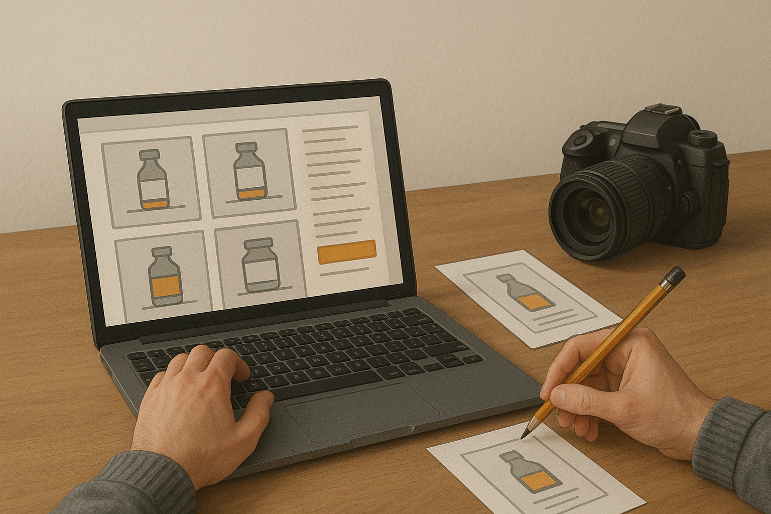 Как быстро сделать 10 карточек в одном стиле на маркетплейсах