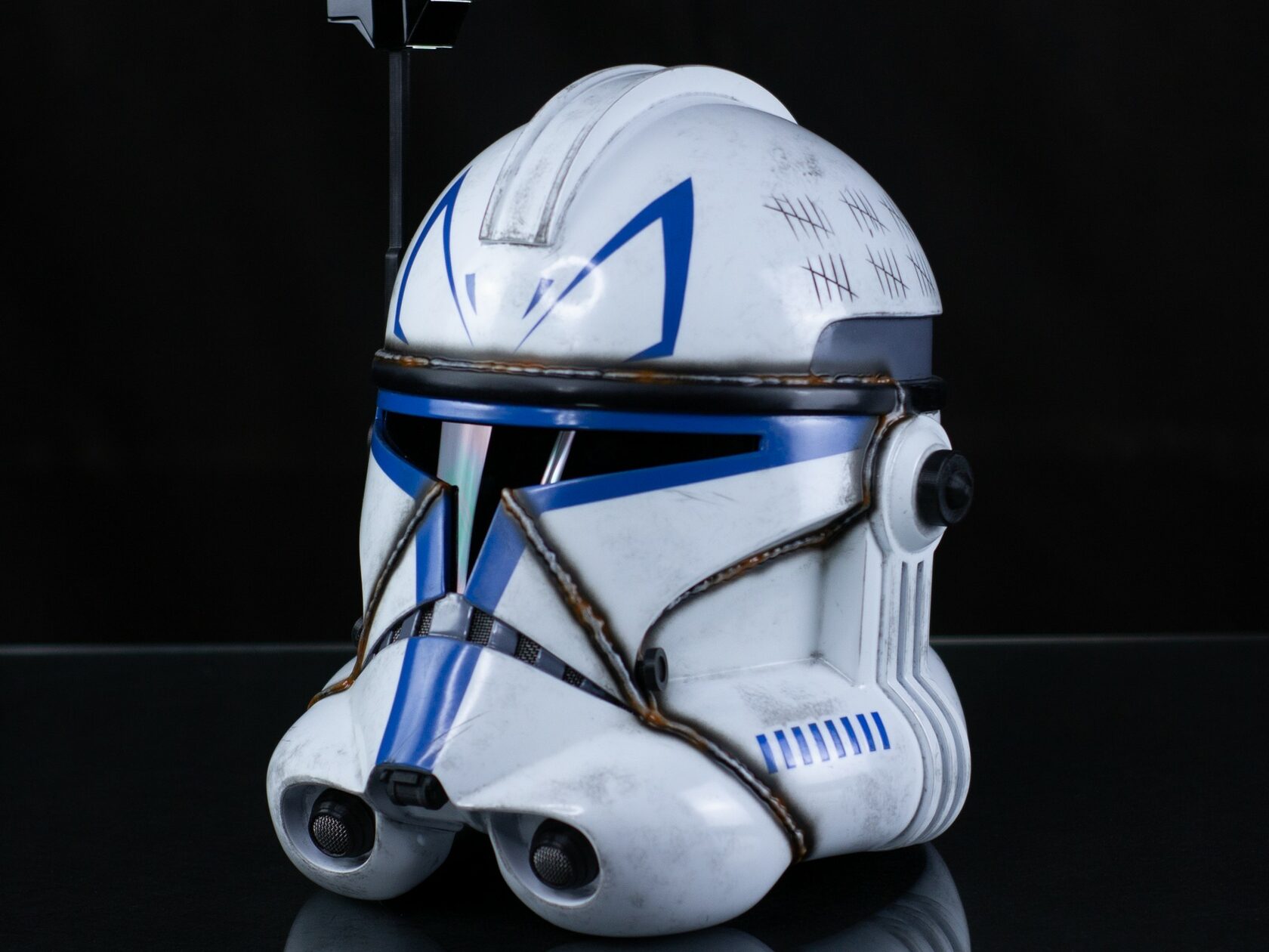 Star Wars The Clone Wars Rex Captain Clone Trooper Helmet Bifold Wallet