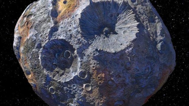 NASA запустит миссию к золотому астероиду