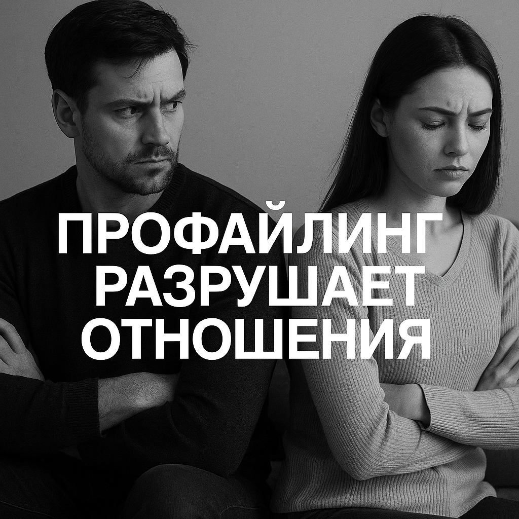 профайлинг разрушает отношения