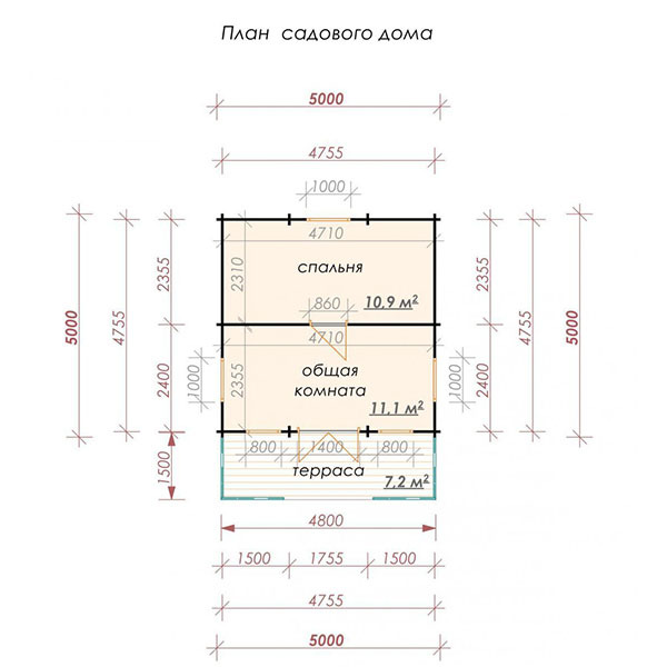 Чертежи дома из минибруса