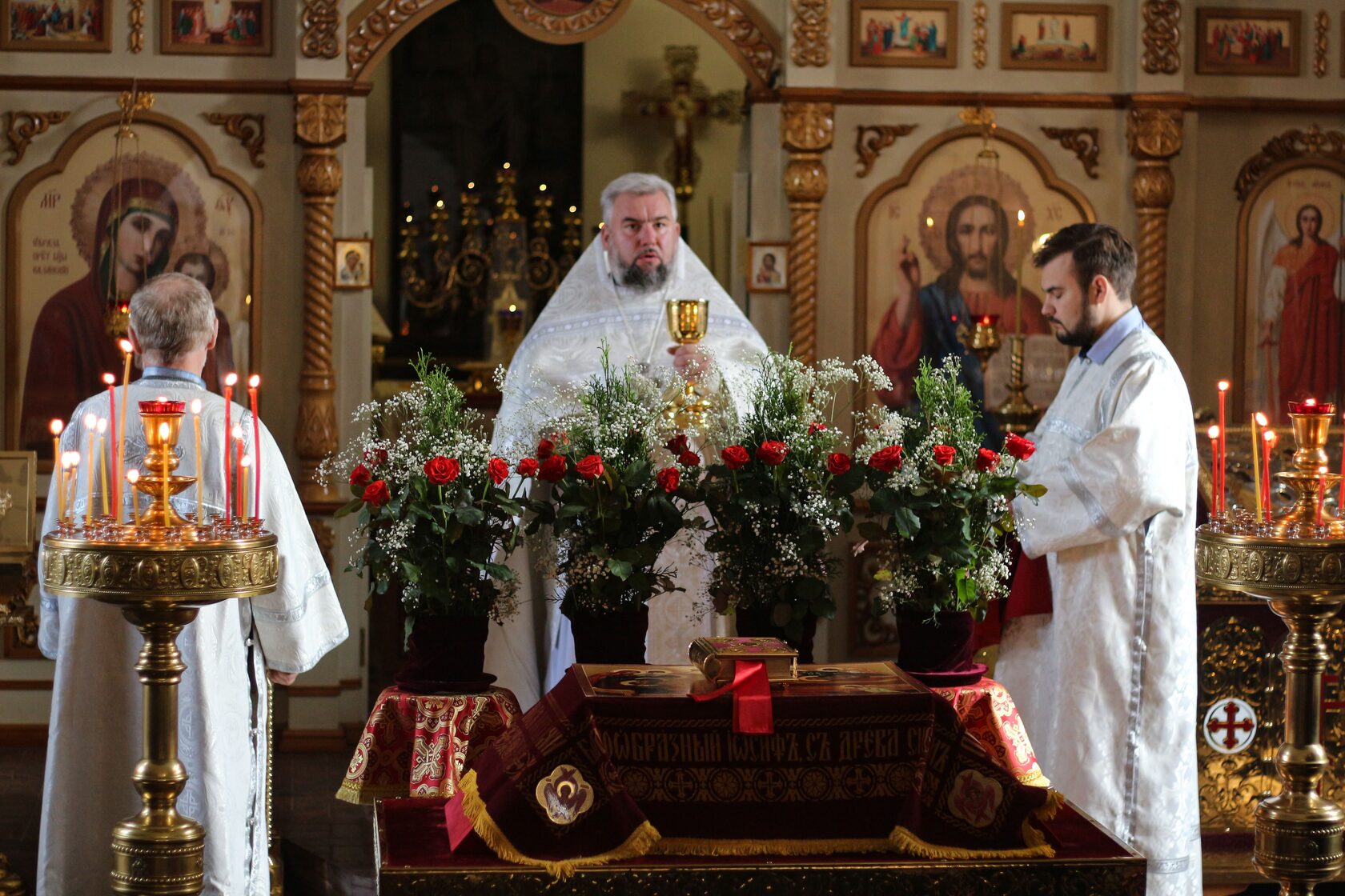 Вознесенский собор Ржев литургия