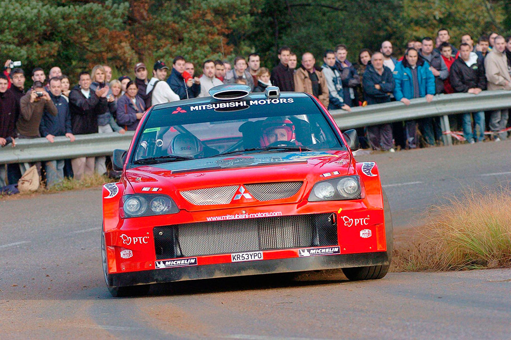 Жиль Паницци и Эрви Паницци, Mitsubishi Lancer WRC 04 (KR53 YPO), ралли Каталония 2004