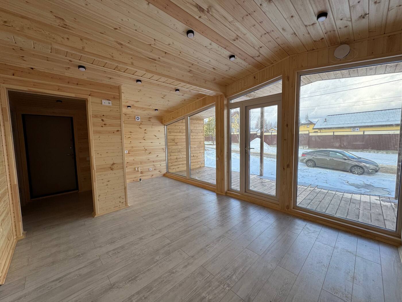 Каркасный дом Тайга 54+18, 72 м², кадр 2 со сдачи объекта
