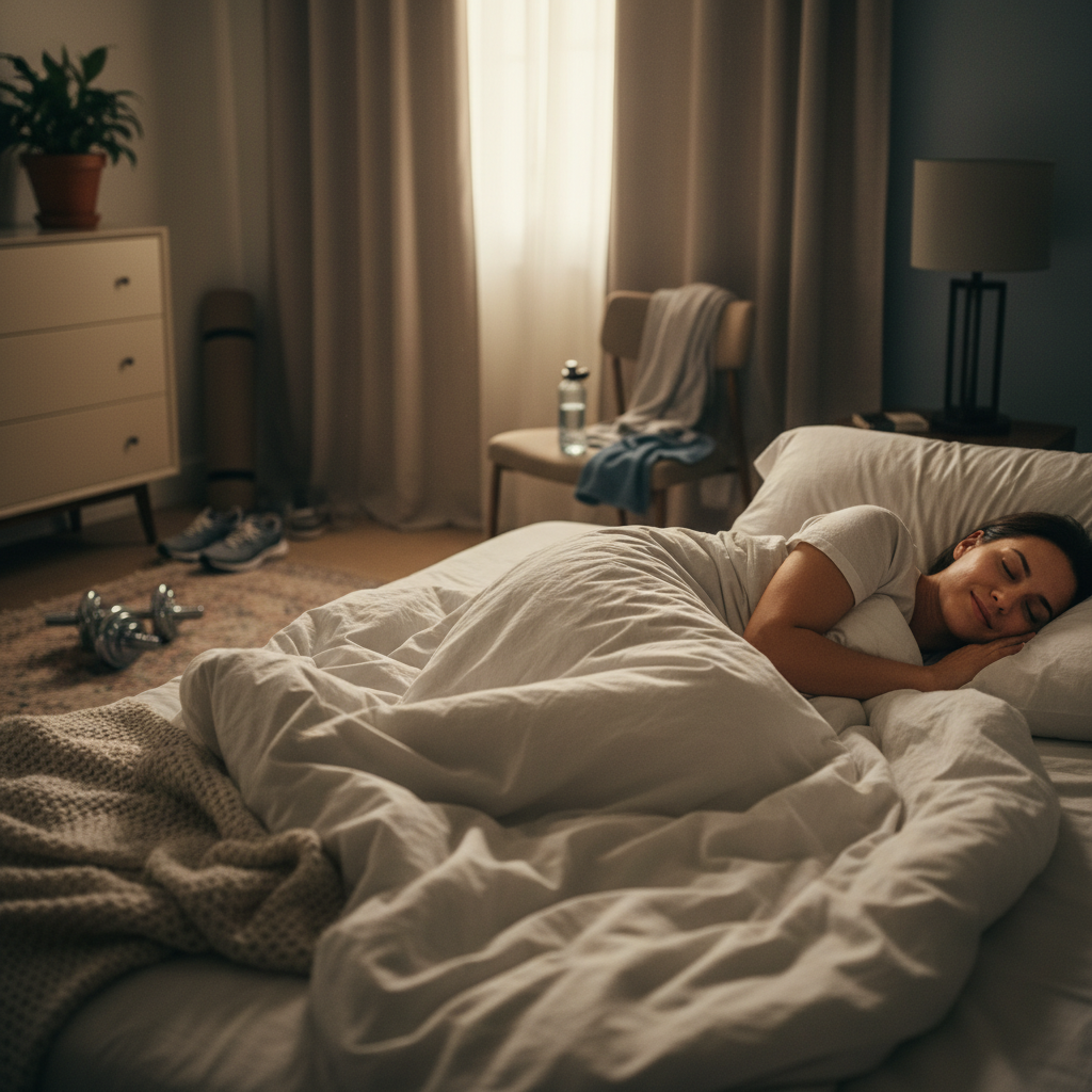 Сон после тренировки