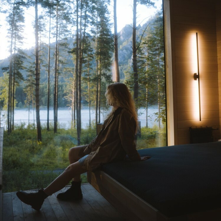 Жилой модуль в Северской с установкой