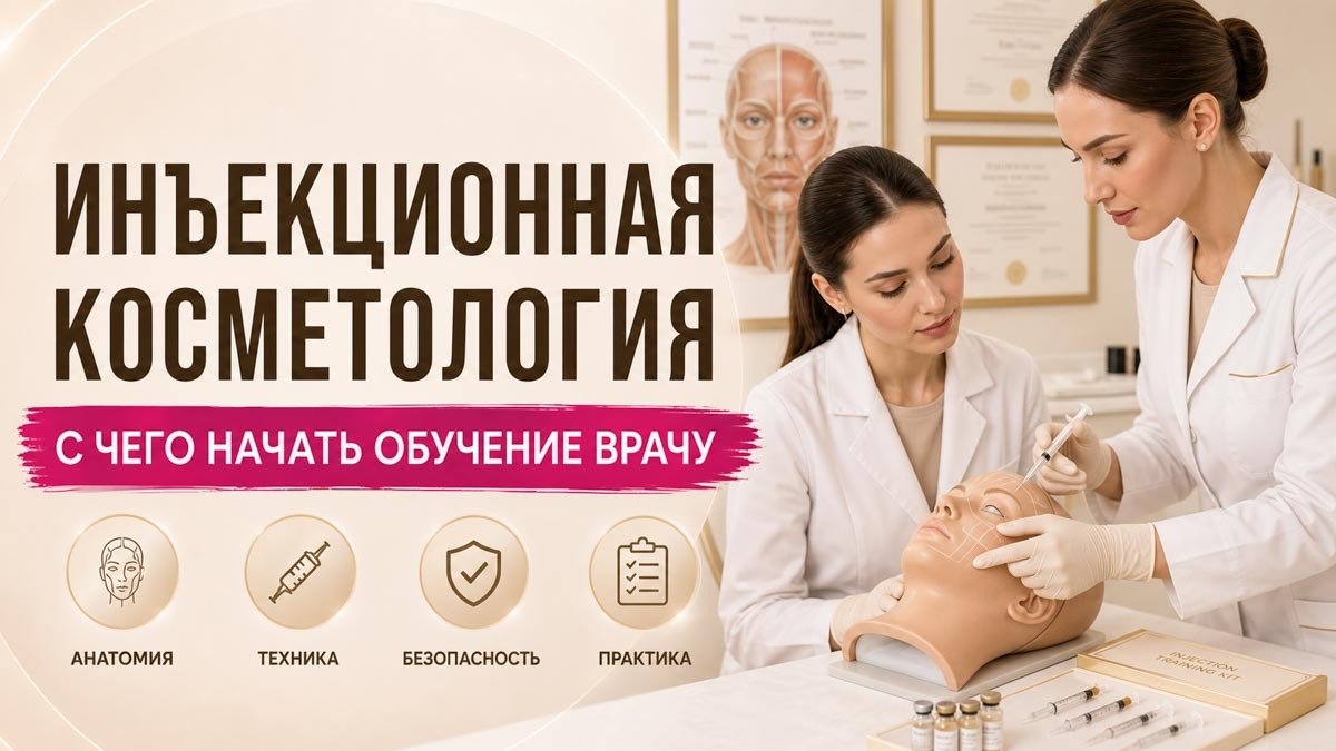 Инъекционная косметология: с чего начать обучение врачу