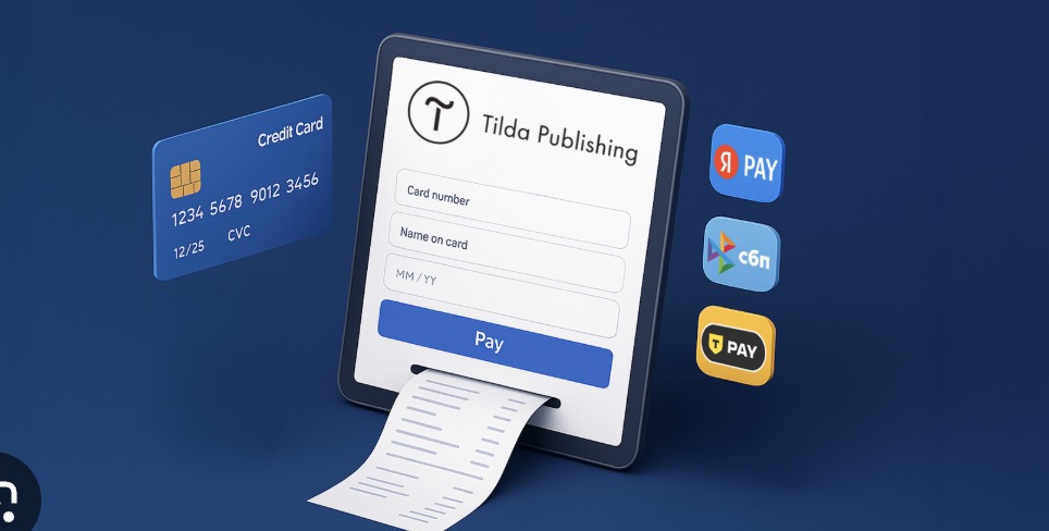 Как подключить оплату на Tilda