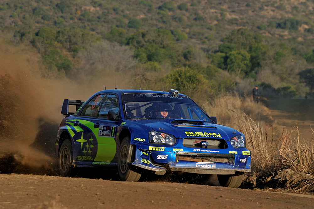 Петтер Сольберг и Фил Миллз, Subaru Impreza S11 WRC '05 (MC54 WRC), ралли Аргентина 2005/Фото: Subaru World Rally Team