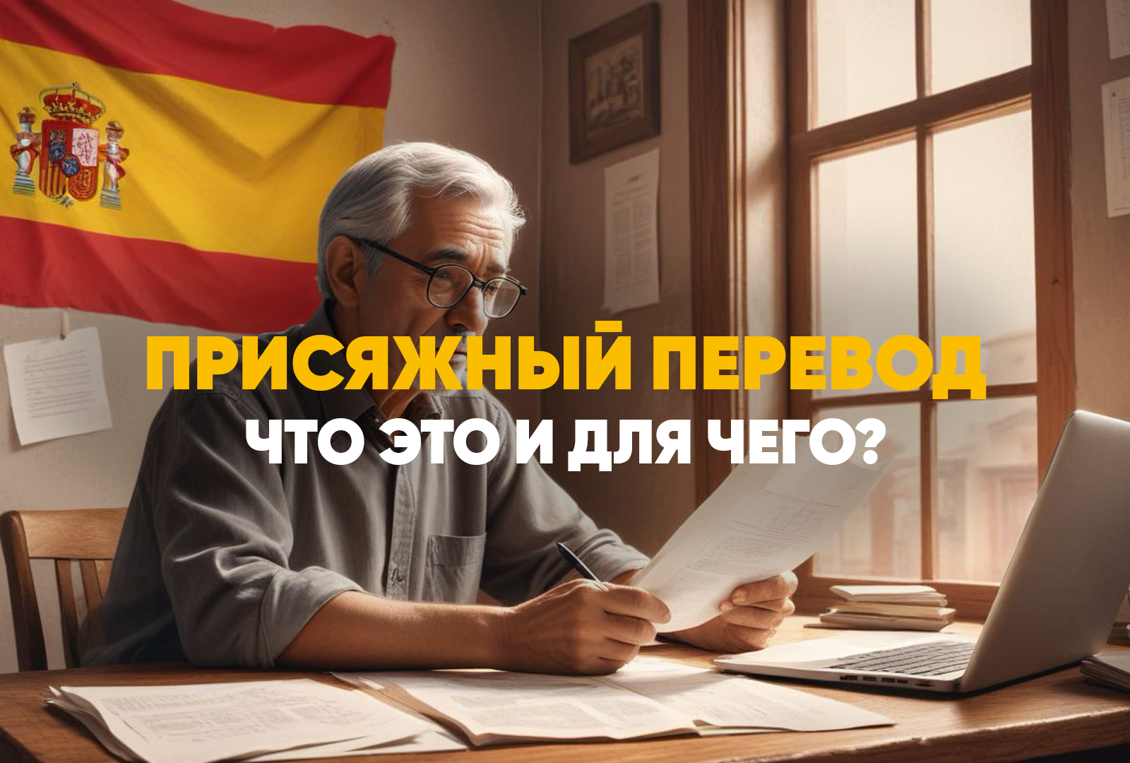 Присяжный перевод для получения ВНЖ Испании