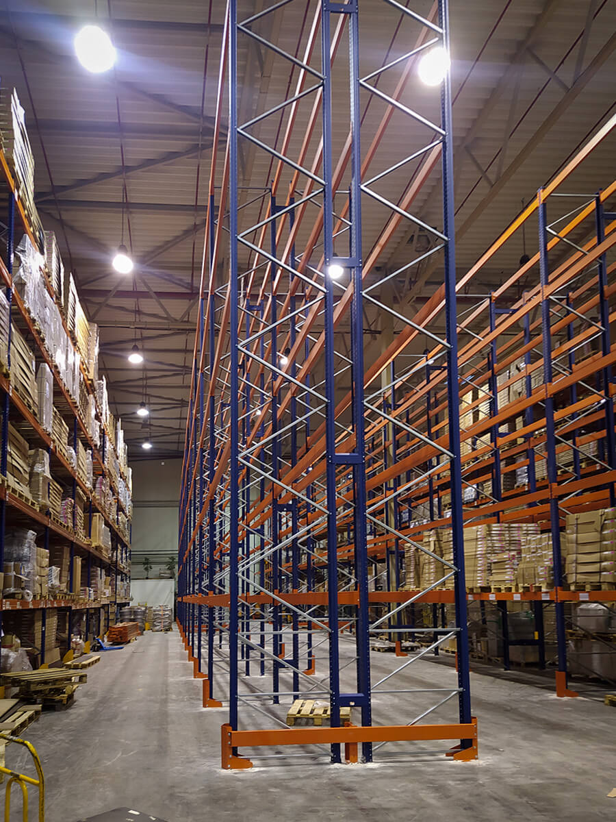 Поставка и монтаж паллетных стеллажей на складе | Snab39 | Калининград