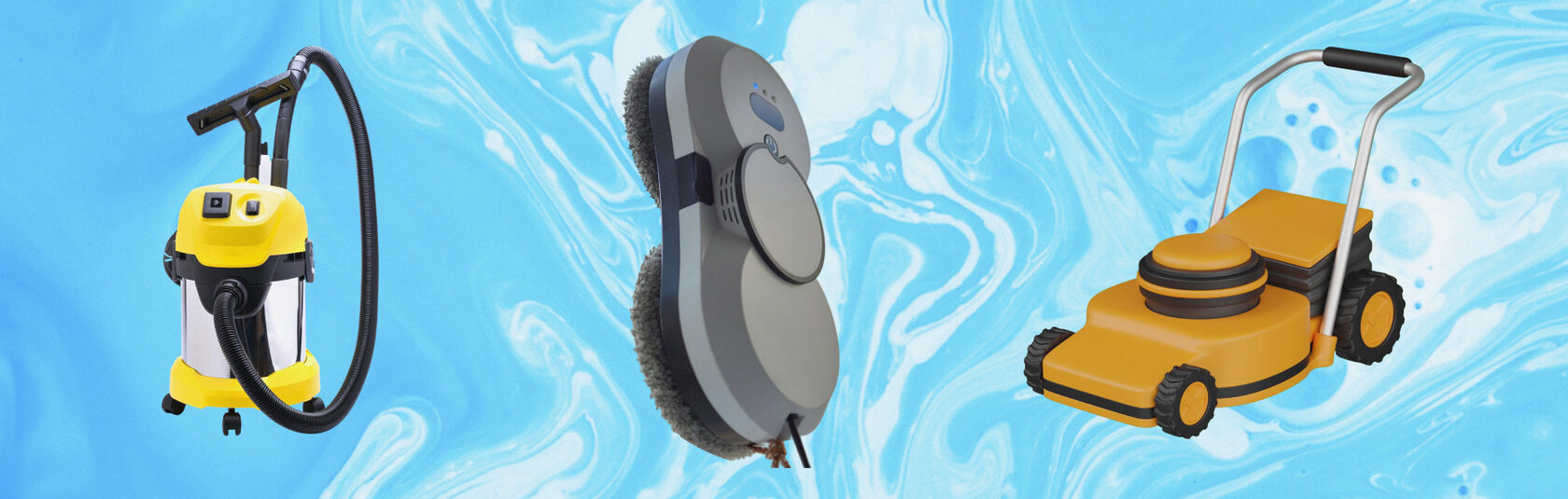 Профессиональная техника для клининга: пылесосы, поломоечные и подметальные машины для уборки больших площадей.