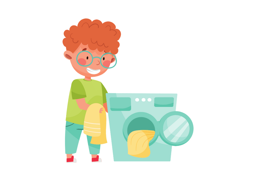 Load the washing machine — загружать стиральную машину