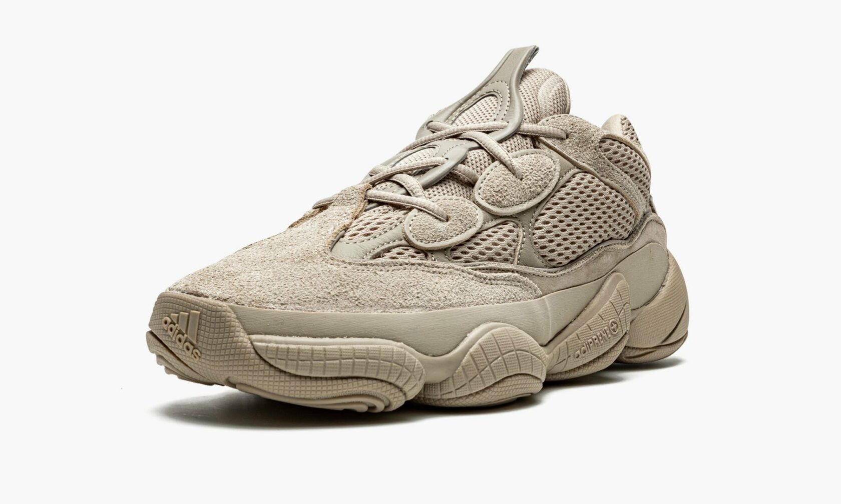 taupe light yeezy 500