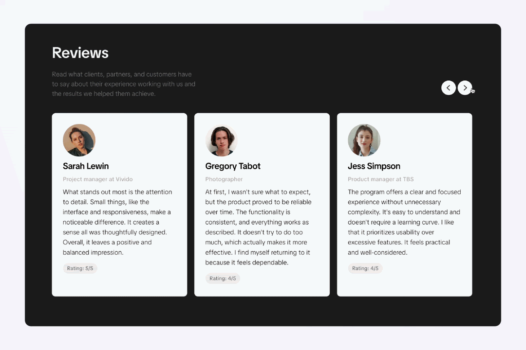 Post List Slider