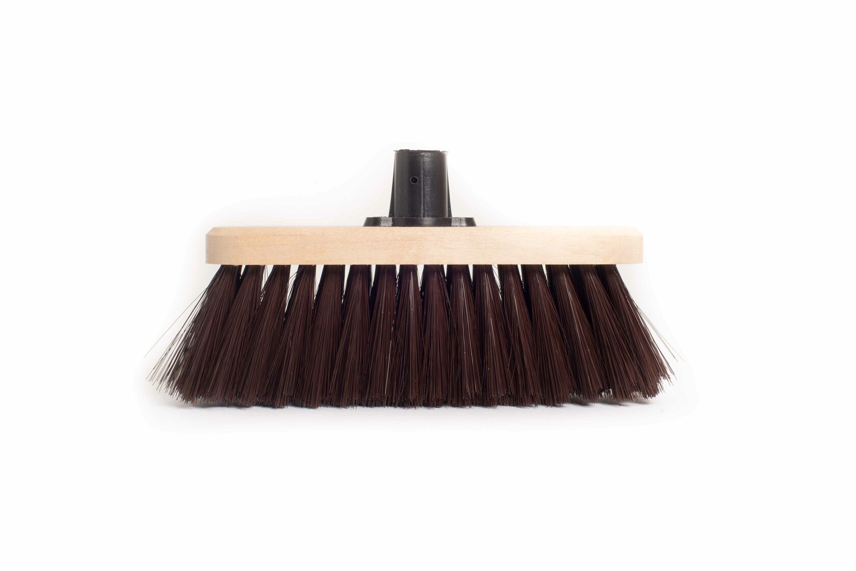 Щётка для подметания четырёхрядная, овальная.