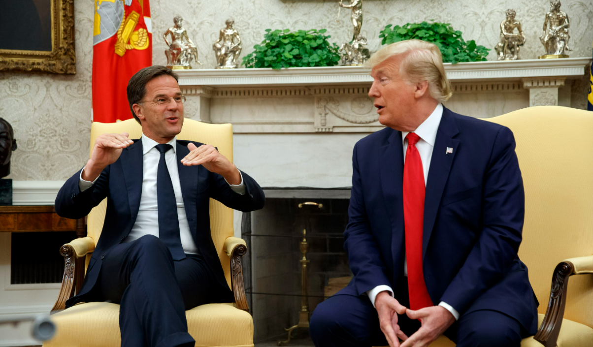 Трамп Рютте встреча НАТО США