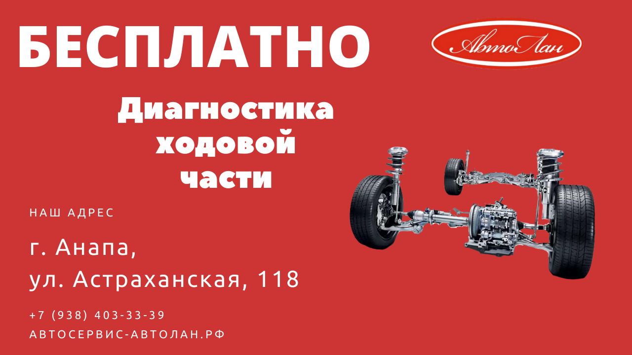 Автолан анапа. Автосервис Вологда Журавель. Реклама пора проверить ходовую.