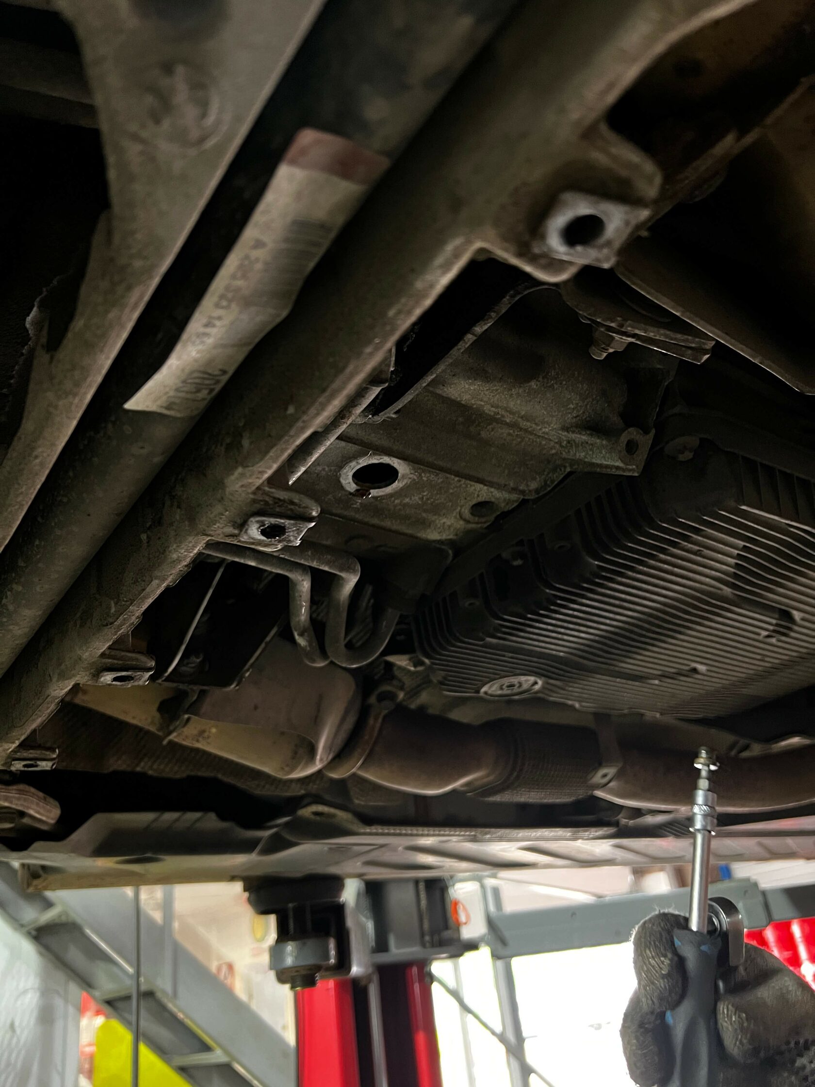 Слив масла из бублика