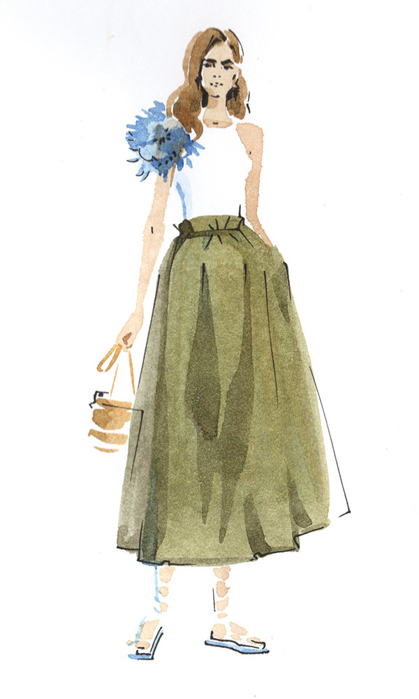 Скетчи маркерами на корпоративном мероприятии