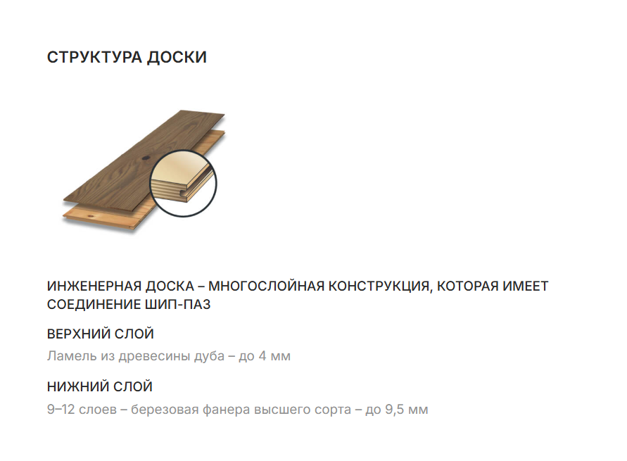 Living Tree инженерная доска — прямая доска и “ёлка”, выраженная дубовая фактура, браш и аккуратная фаска; подбор и образцы в салоне СПб, доставка по всей России