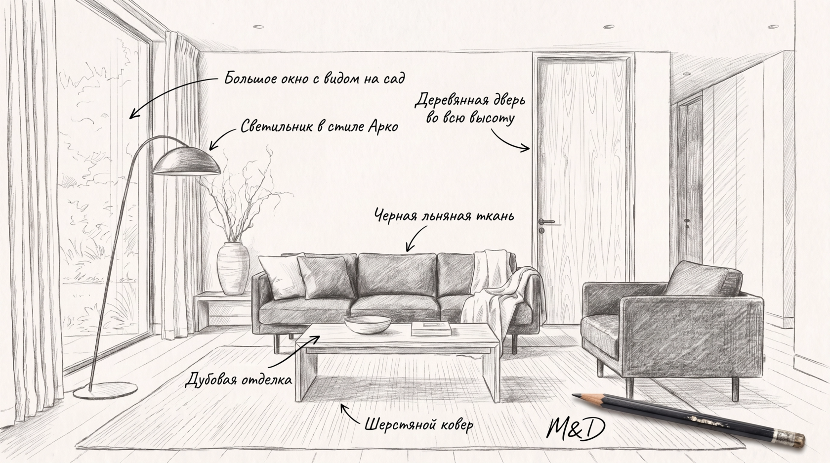 Интерьер ателье — Mebel&Decor