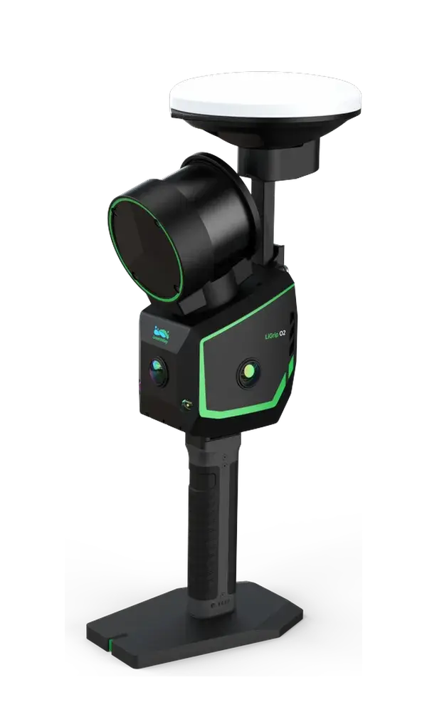 Флагманский SLAM-сканер GreenValley LiGrip O2 с 5 камерами и GNSS RTK