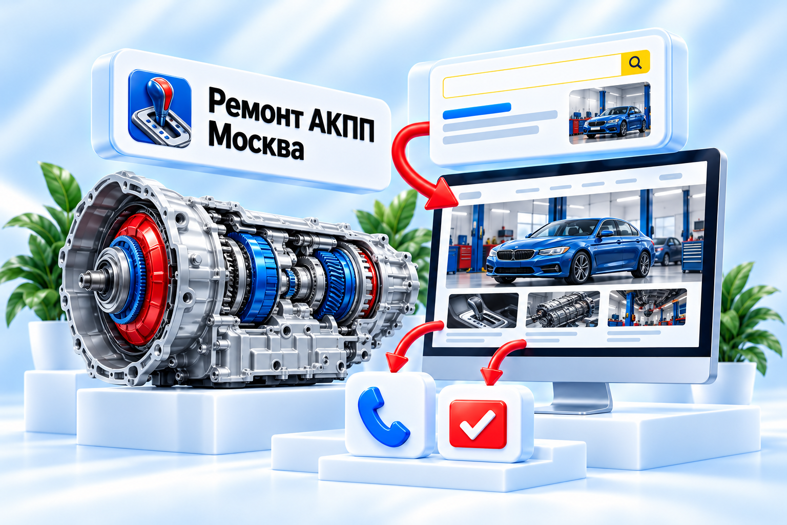 Ремонт АКПП — Москва — иллюстрация проекта