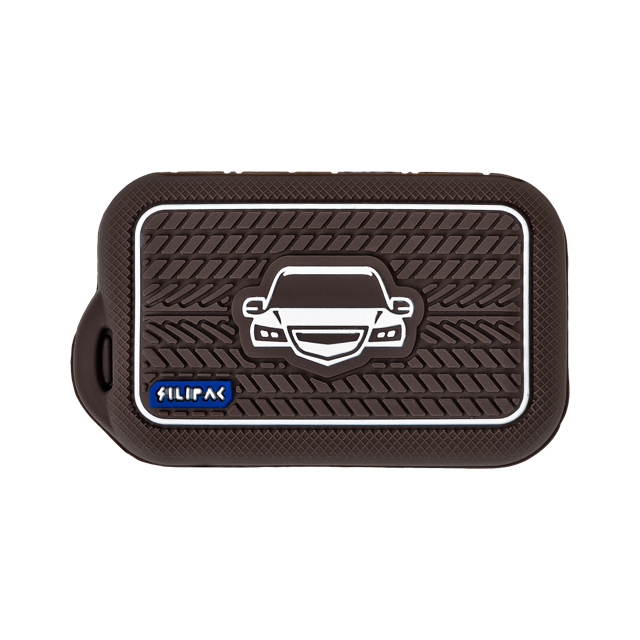 Силиконовый чехол StarLine E90 коричневый Soft Touch