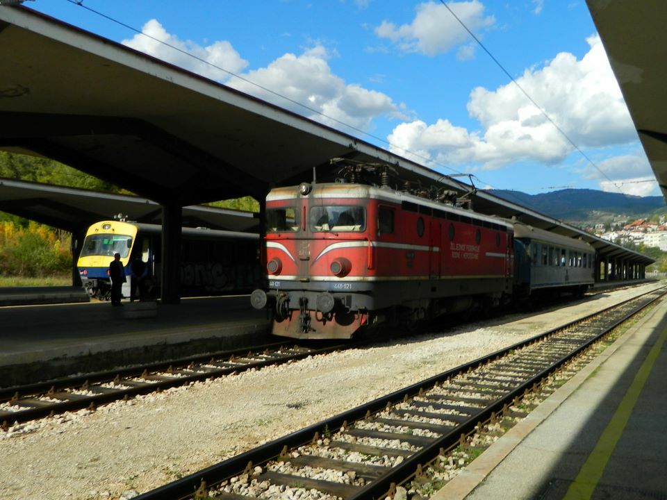 балканы босния и герцеговина сараево железнодорожный вокзал